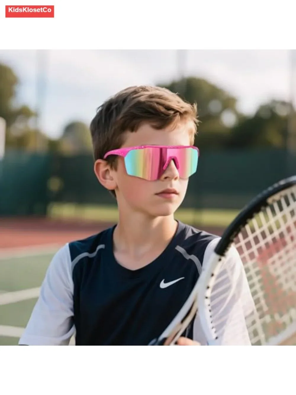 Polarized Sports Sunglasses for Youth Baseball Softball Cycling Running Age 5-15